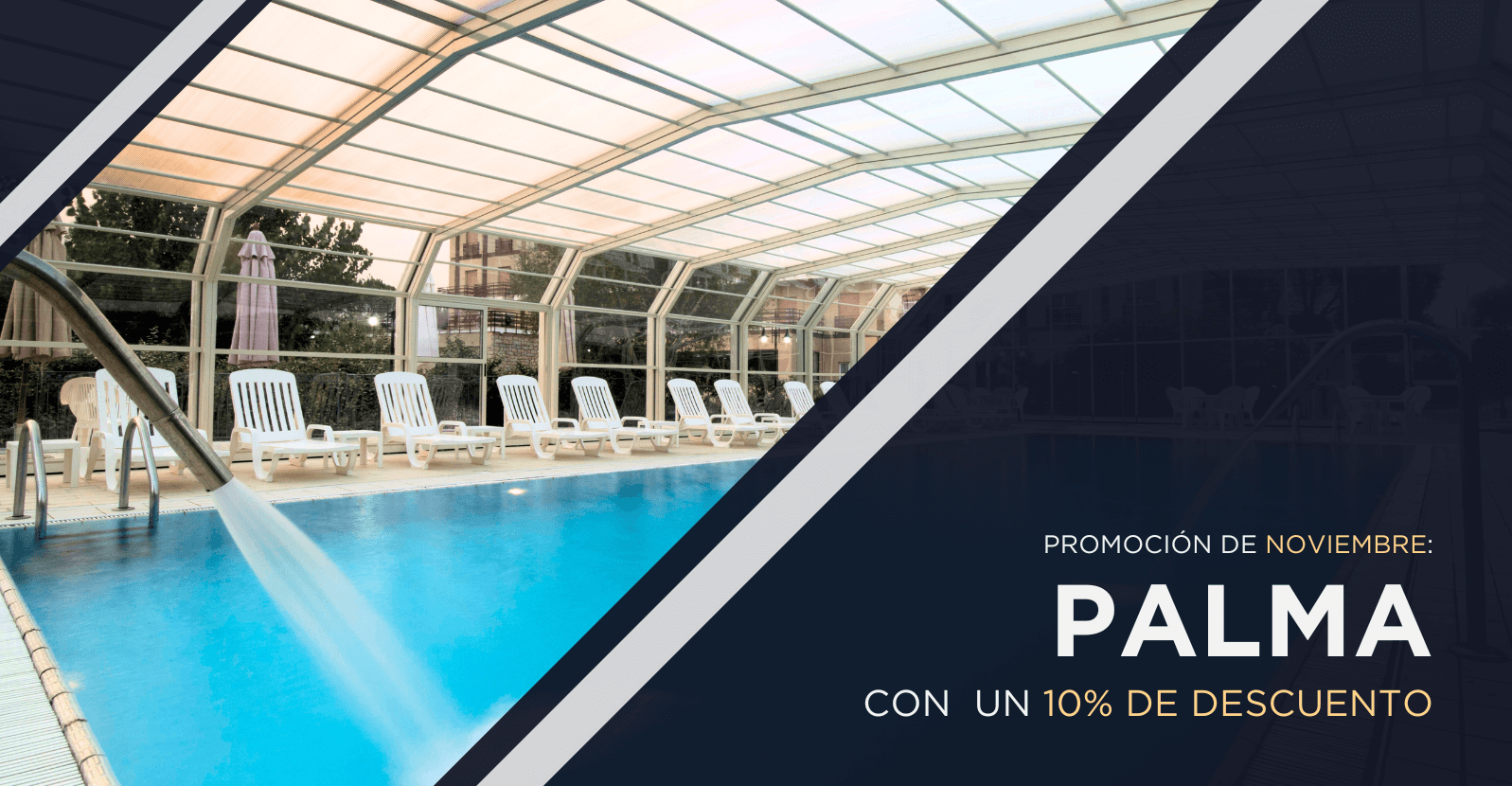 Banner PROMOCIÓN NOVIEMBRE PALMA CON 10% DE DESCUENTO.